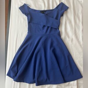 Short Blue Dress